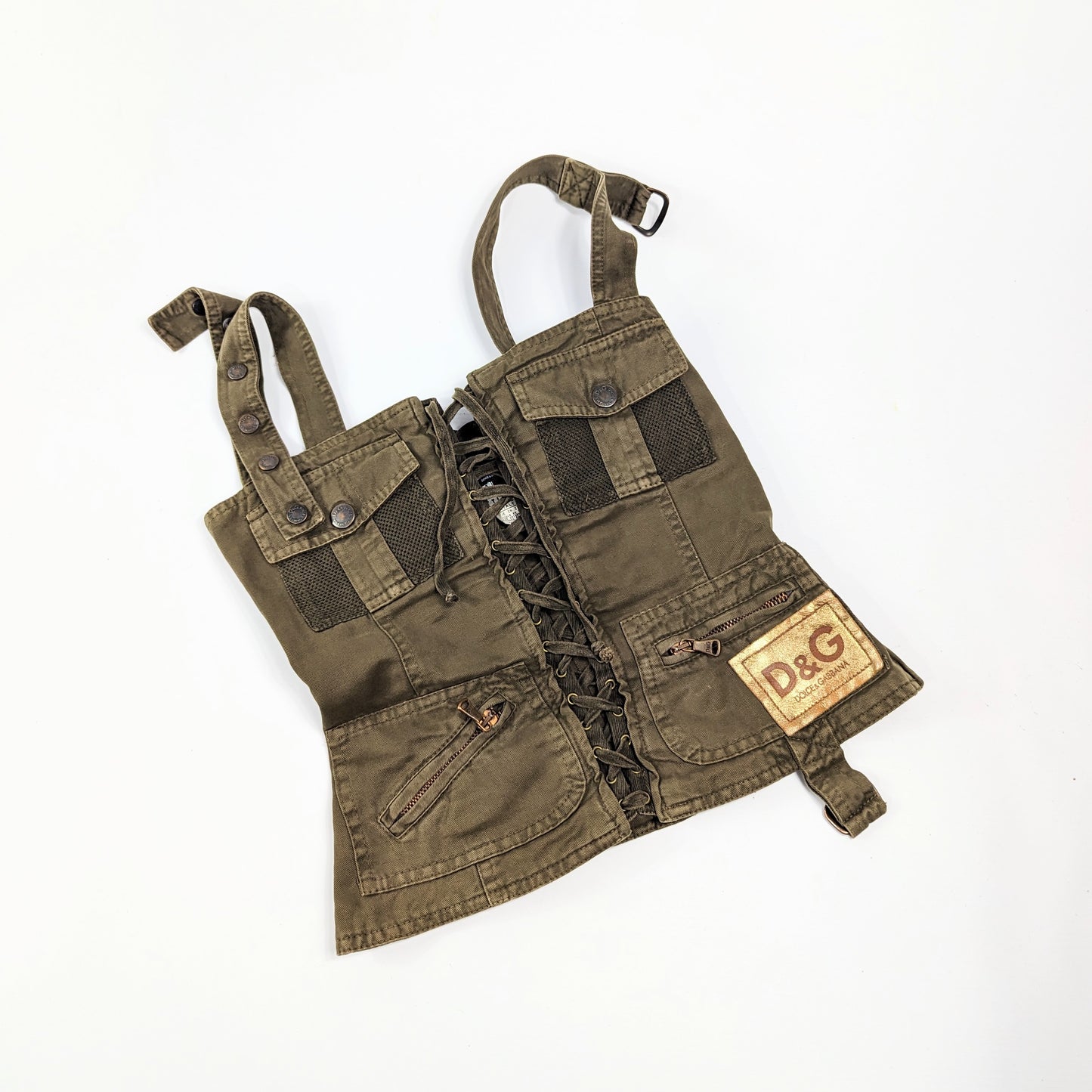 Dolce Gabbana cargo corset