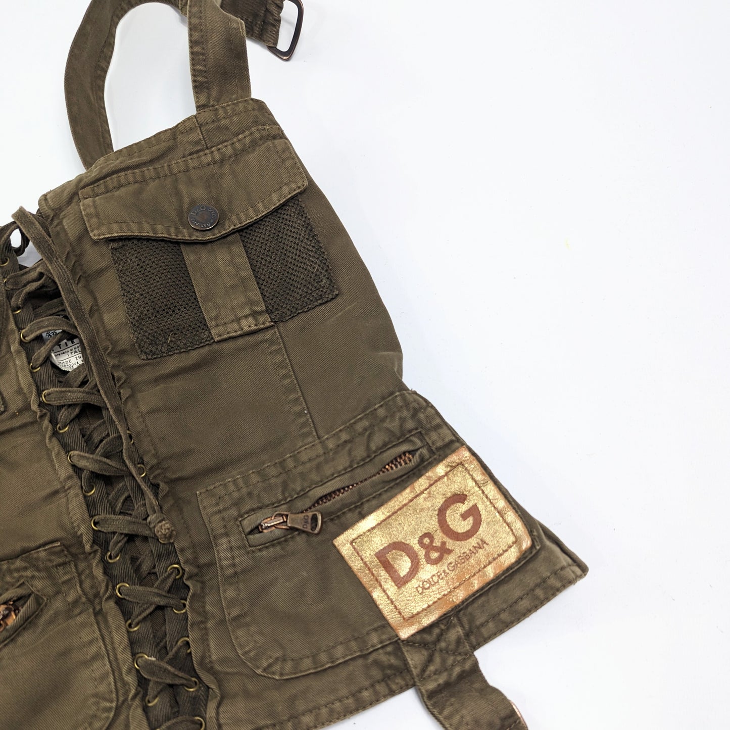 Dolce Gabbana cargo corset