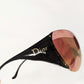 Pink and black Christian Dior SKI mask sunglasses