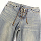 Dolce & Gabbana lace-up jeans - XS