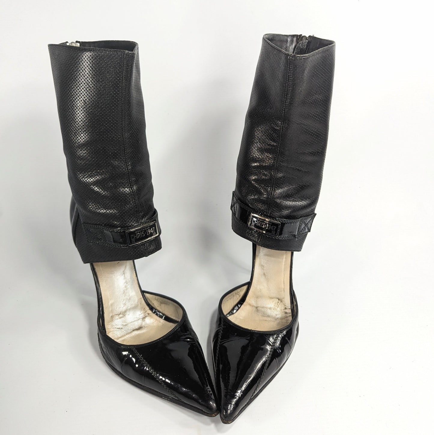 Gaiter-style ankle boots by Dior by Galliano - EU39|6UK|8US