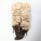 Giuseppe Zanotti fur boots -EU40|7UK|9US