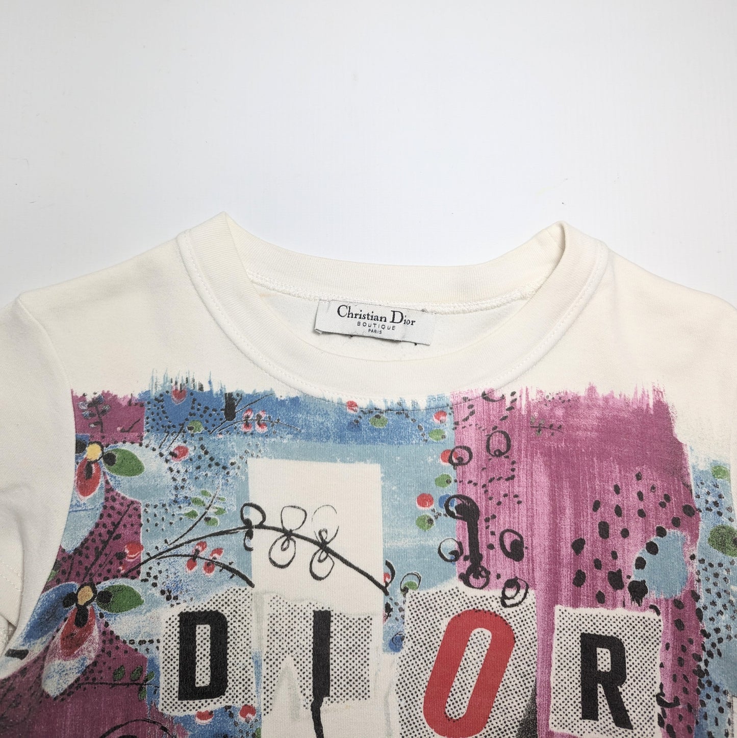 Dior pink t-shirt by Galliano S/S 2003