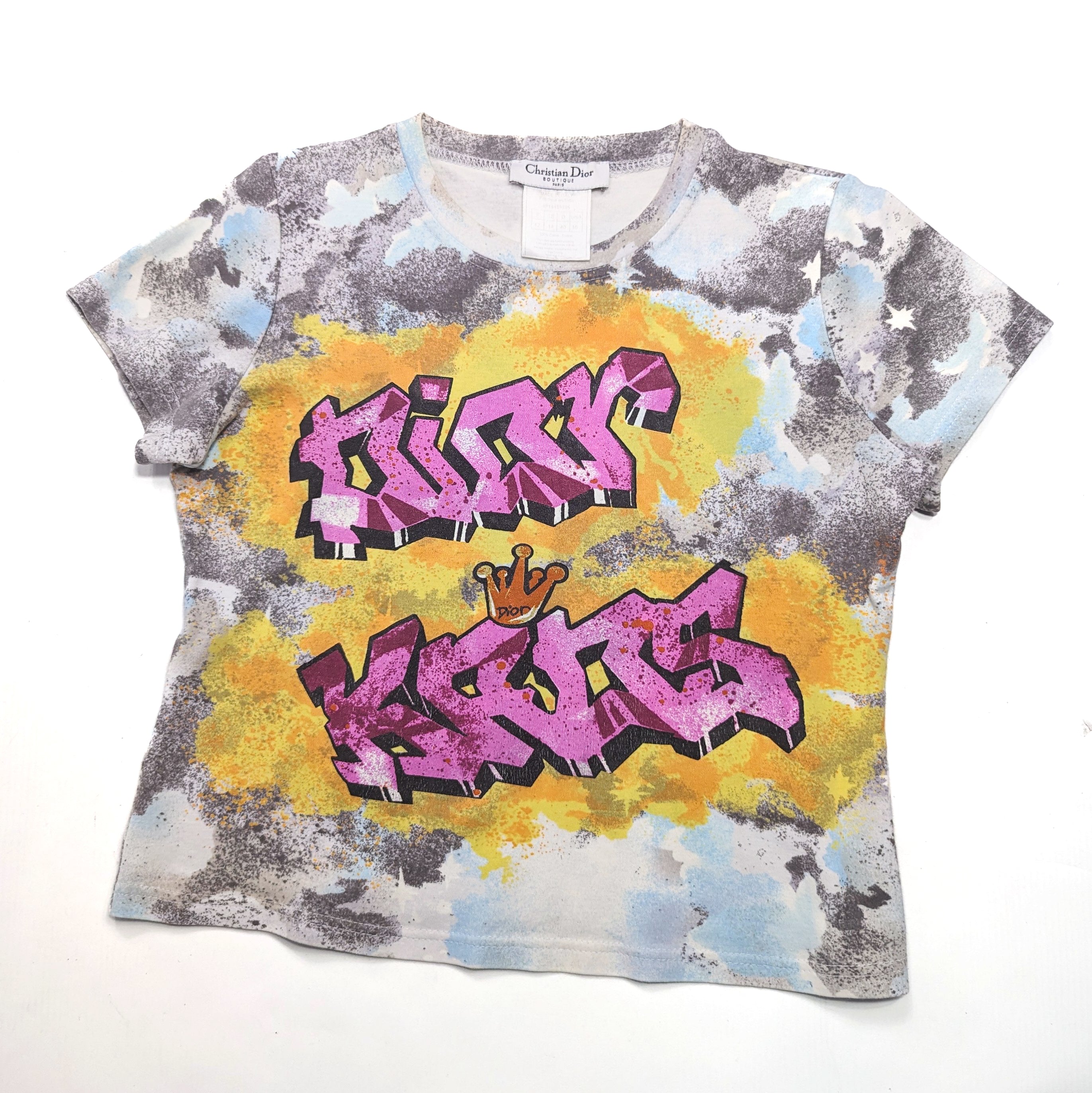 【本物新品保証】 graffiti Dior t-shirt fintage Al – 2004 S/S - Galliano by トップス