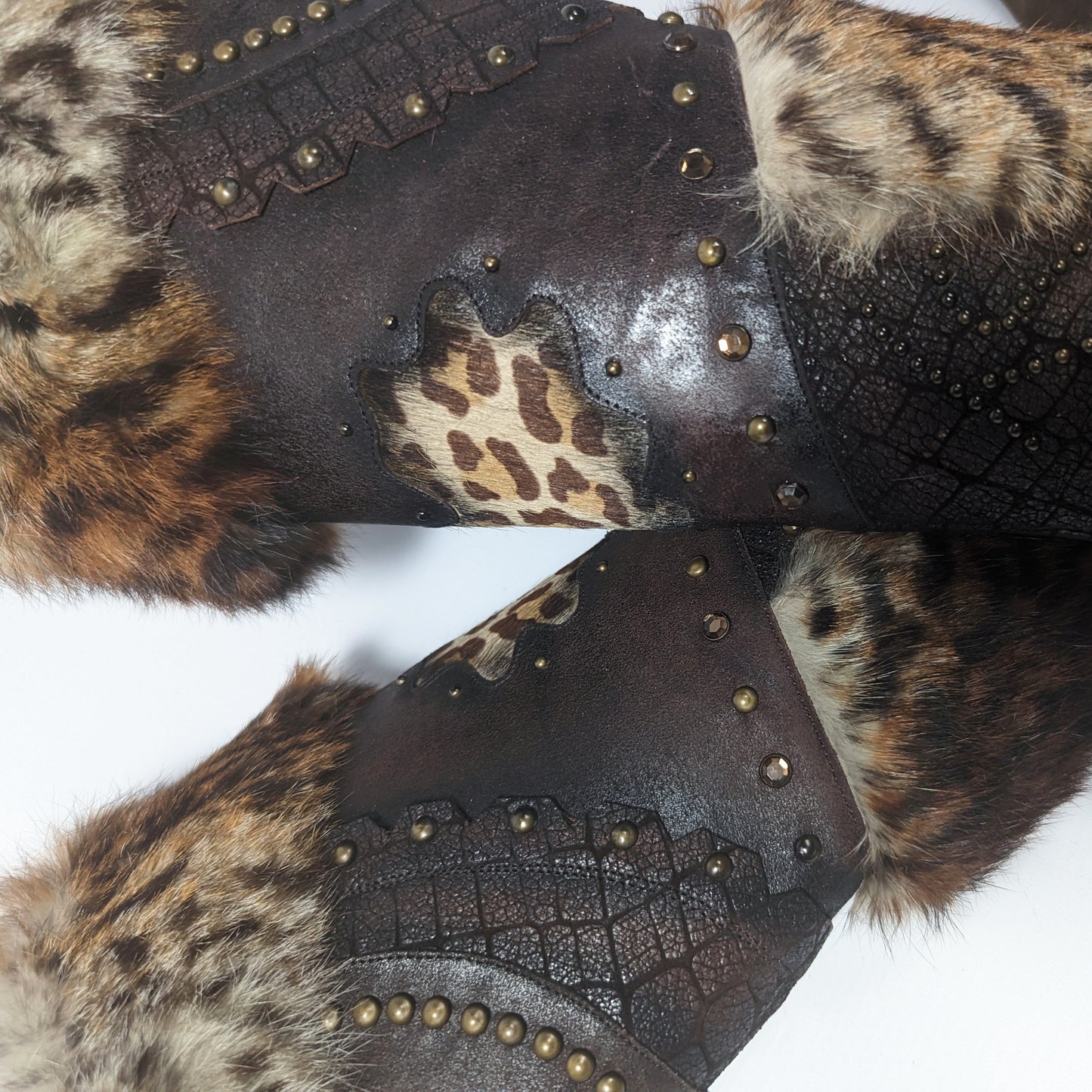 New El Dantes fur boots -EU39|6UK|8US