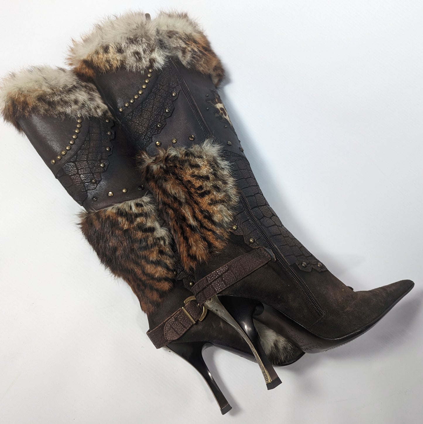 New El Dantes fur boots -EU39|6UK|8US