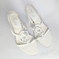 White Dior Logo Sandals by Galliano - EU36.5|UK4|US6