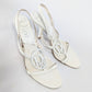 White Dior Logo Sandals by Galliano - EU36.5|UK4|US6