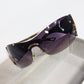 Purple “Diorito 2” mask sunglasses.