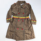 Dior By Galliano Rasta monogram trench coat - 4Y