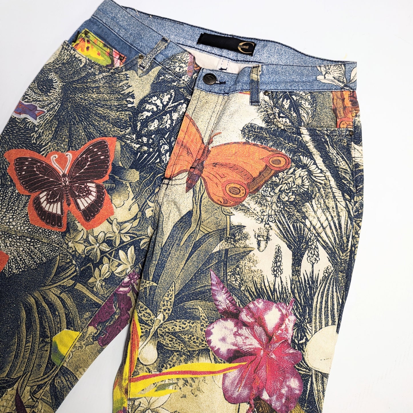 Roberto Cavalli "jungle" jeans - M