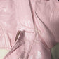 Jean-Paul Gaultier leather pink short