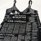 Galliano “Gazette” tank top