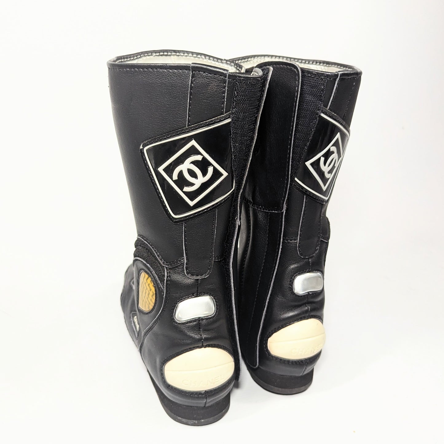 Chanel motobike boots - EU41|UK8|US10