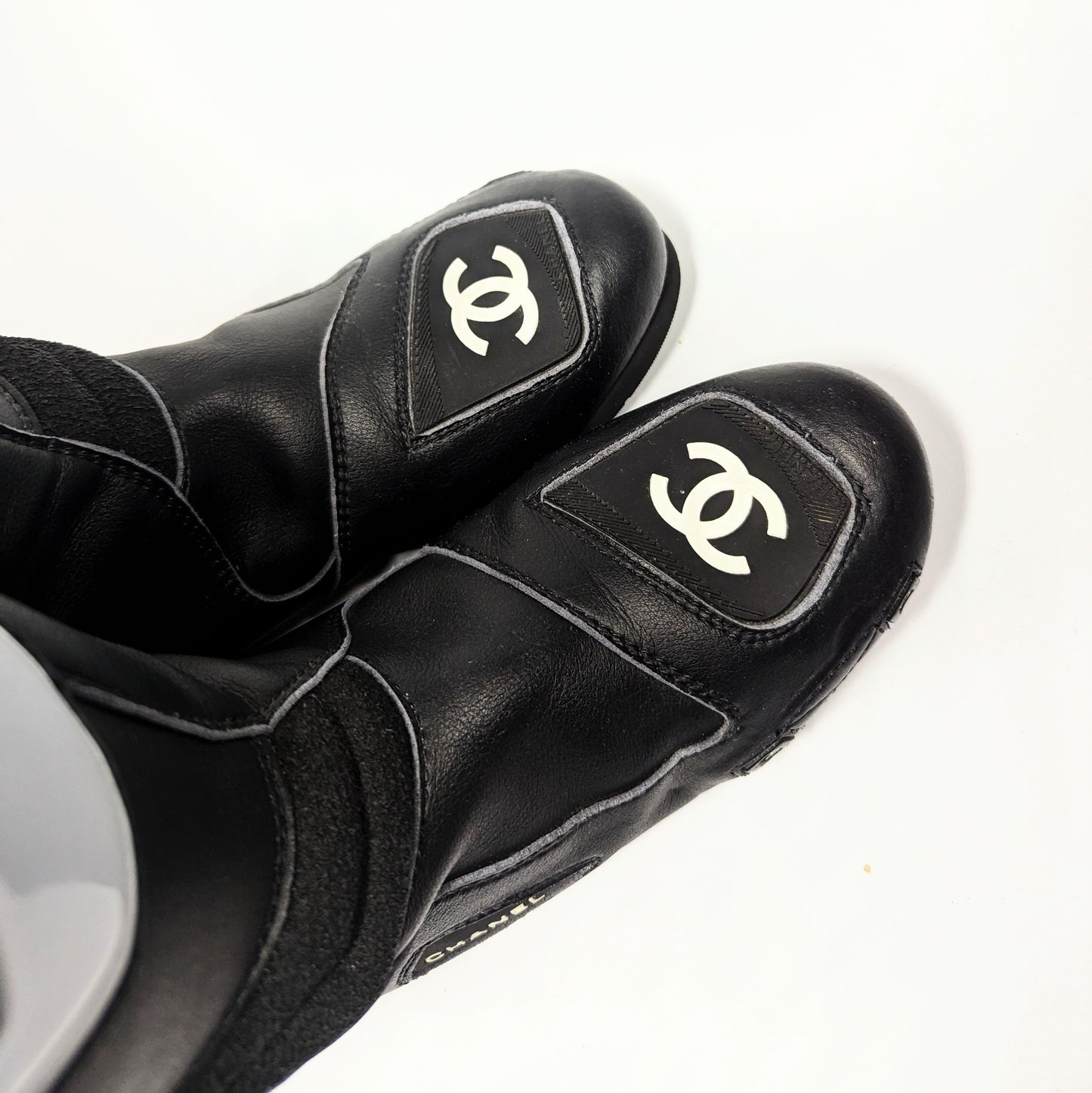 Chanel motobike boots - EU41|UK8|US10