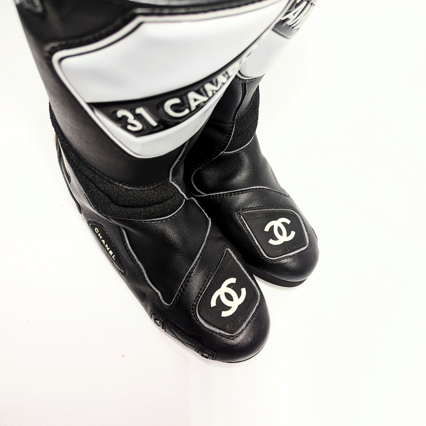 Chanel motobike boots - EU41|UK8|US10