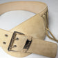 Dior wide beige lace belt by Galliano - F/W 2002