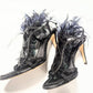 Dior peacock feather sandals by Galliano - EU37|UK4|US6