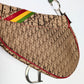 Dior Rasta Saddle Bag by Galliano