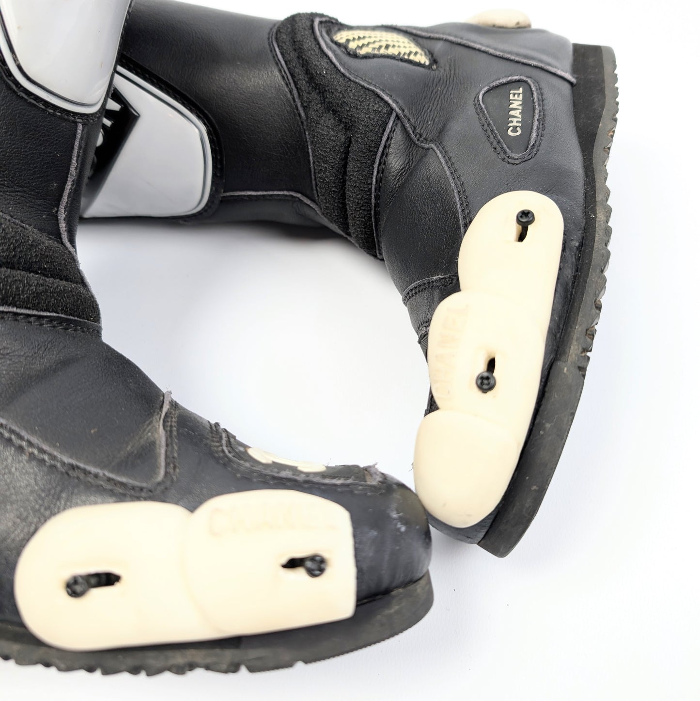 Chanel motobike boots - EU37|UK4|US6