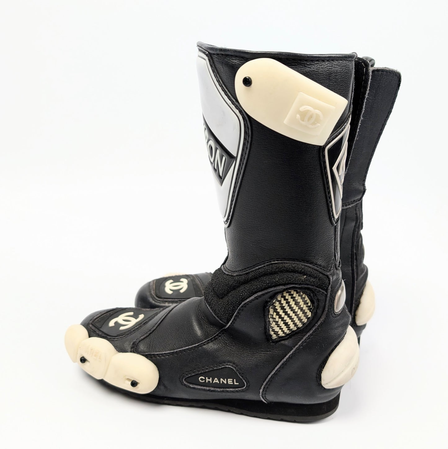 Chanel motobike boots - EU37|UK4|US6