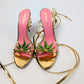 Dsquared2 "Marijuana leaf" S/S 2005 tie Sandals - EU40|7UK|9US