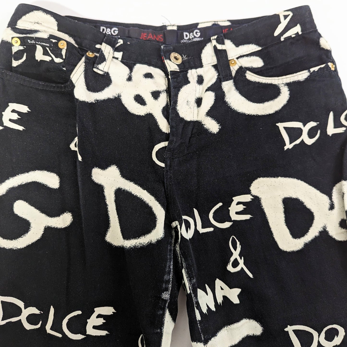 Dolce & Gabbana Graffiti Jeans - M