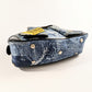 Bag Saddle Bowler Denim Dior by Galliano