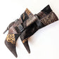 El Dantes leather and fur patchwork boots - EU37|UK4|US6