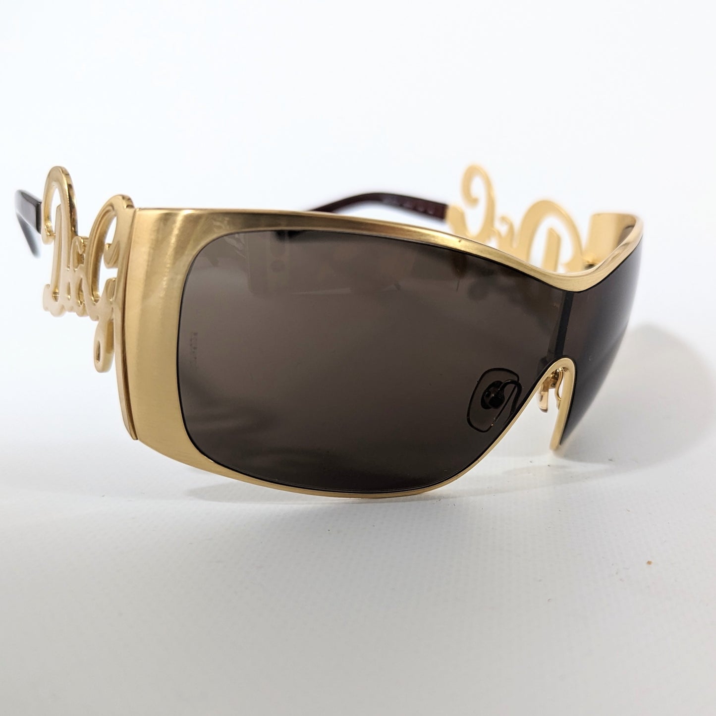 Dolce & Gabbana vintage golden initial sunglasses