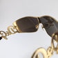 Dolce & Gabbana vintage golden initial sunglasses