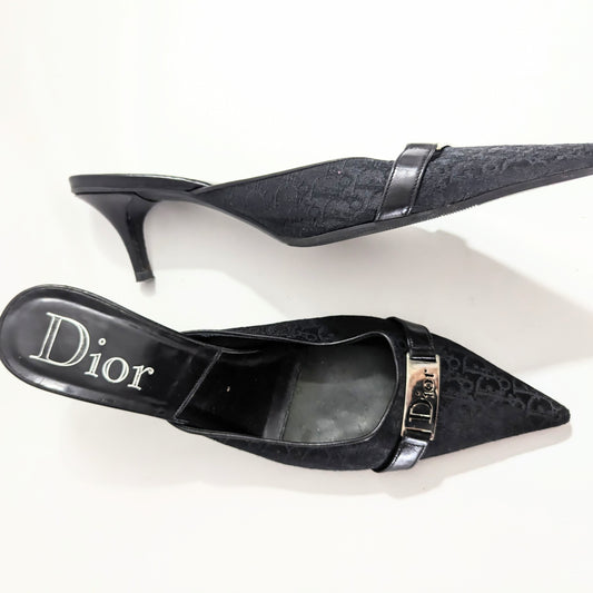 Dior monogram mules - EU39|5.5UK|7US