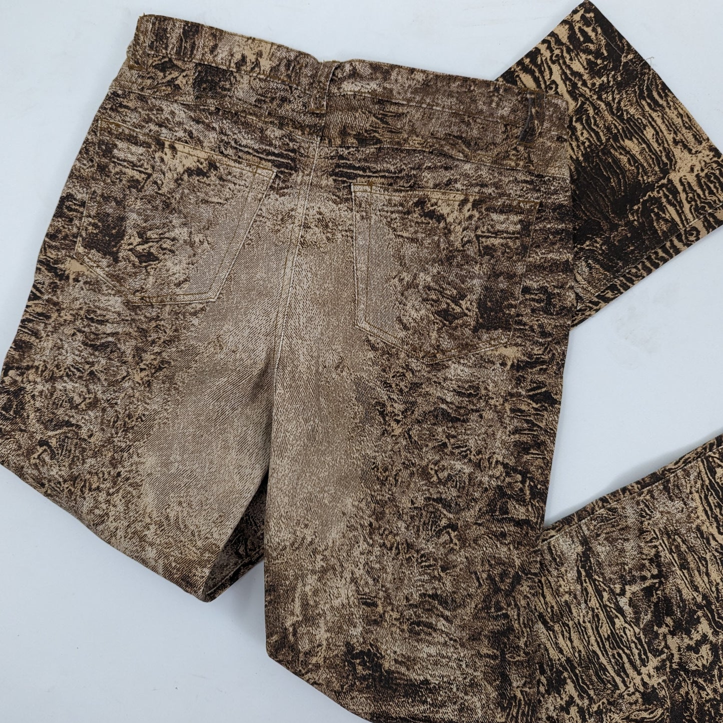 Roberto Cavalli jeans pants Brown psychedelic print