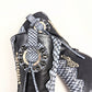 El Dantes black leather python style boots - EU37|UK4|US5,5