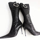 Black Leather El Dantes Boots - EU40|7UK|9US