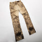 Roberto Cavalli Jeans Brown Psychedelic Print - XS