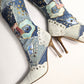 El Dantes patchwork denim over-the-knee boots - EU36,5|UK3,5|US5,5