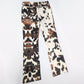 Cavalli animal print jeans - S