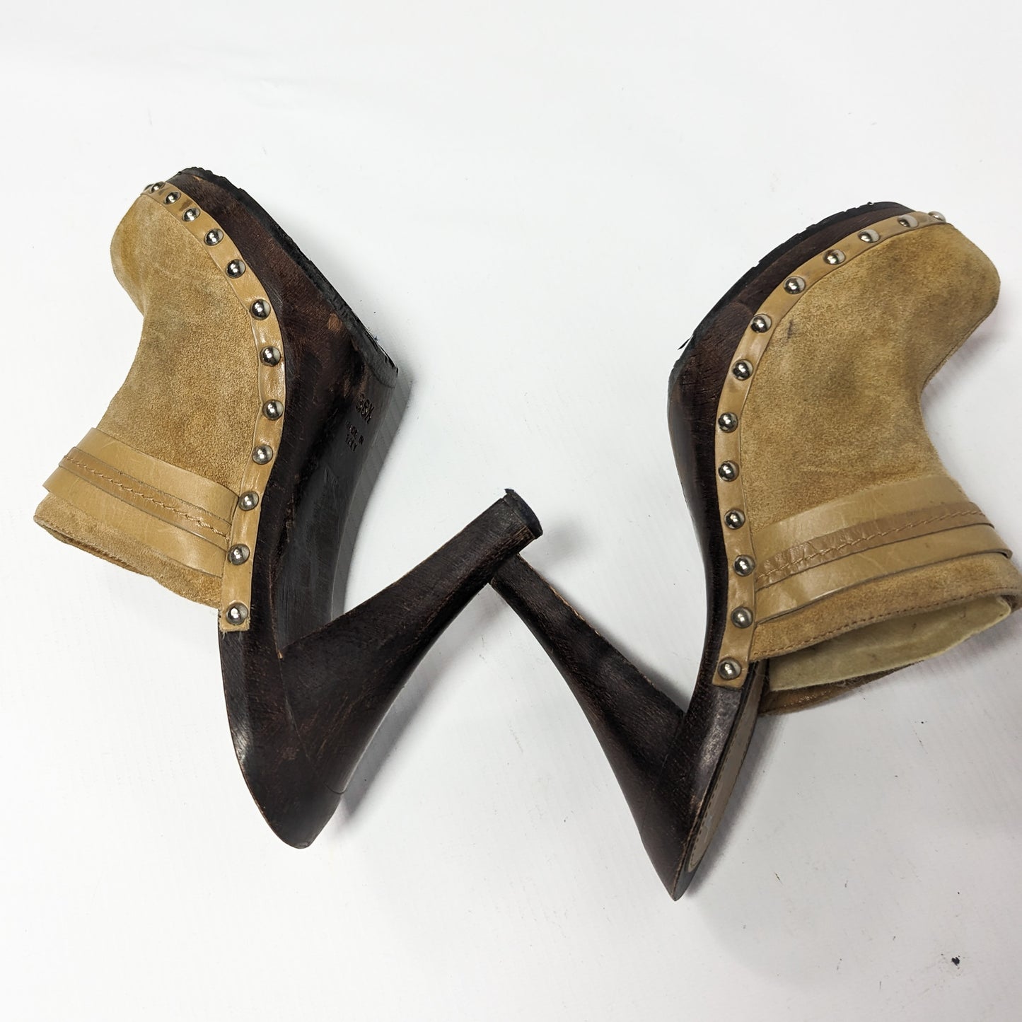 Dior Sabot Mules by Galliano "Peace and Love" - EU36.5|UK3.5|US5.5