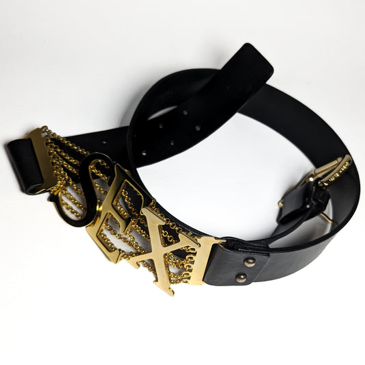 Dolce & Gabbana "SEX" belt - S/S 2003