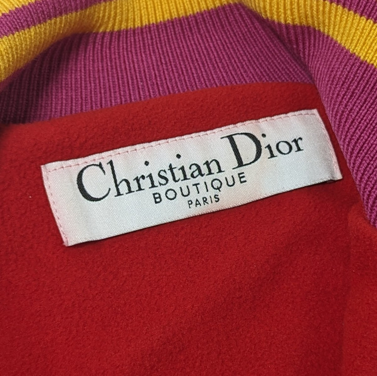 Dior "harlequin" jacket by Galliano - Golf A/W2004 Collection