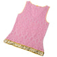 Dior embroidered pink tank top by Galliano