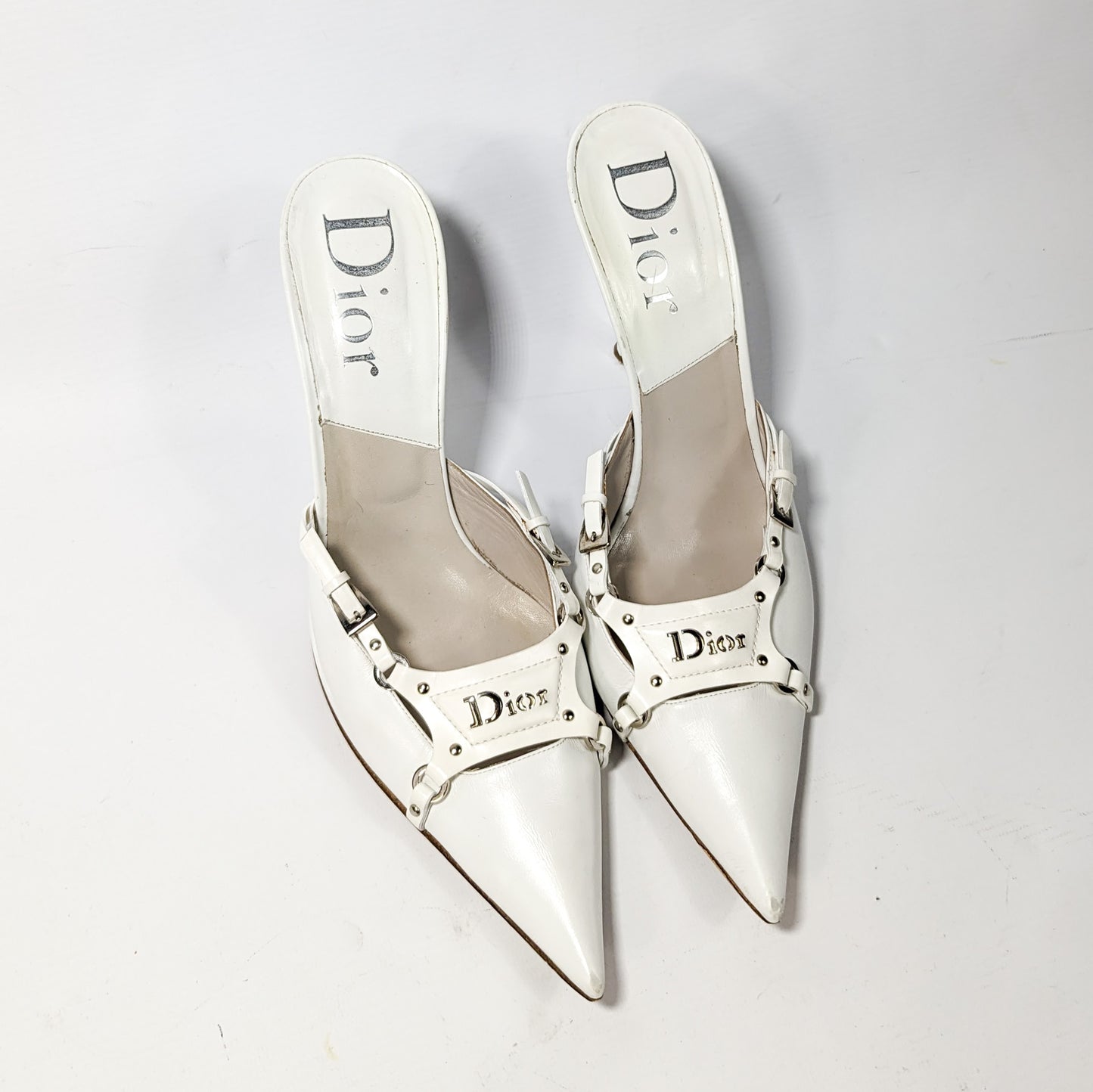 Dior mules by Galliano Bondage collection F/W 2003 - EU41.5|8.5UK|10.5US