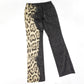 Roberto Cavalli leopard shimmering pants - L