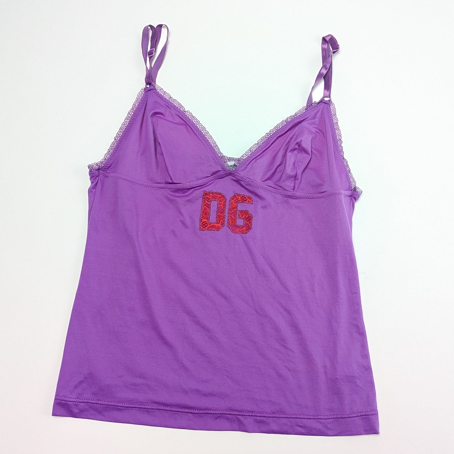 Dolce &amp; Gabbana purple tank top - M