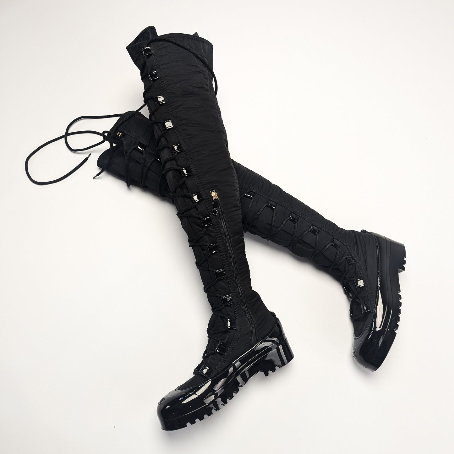 Chanel Over Knee Boots - EU40|7UK|9US