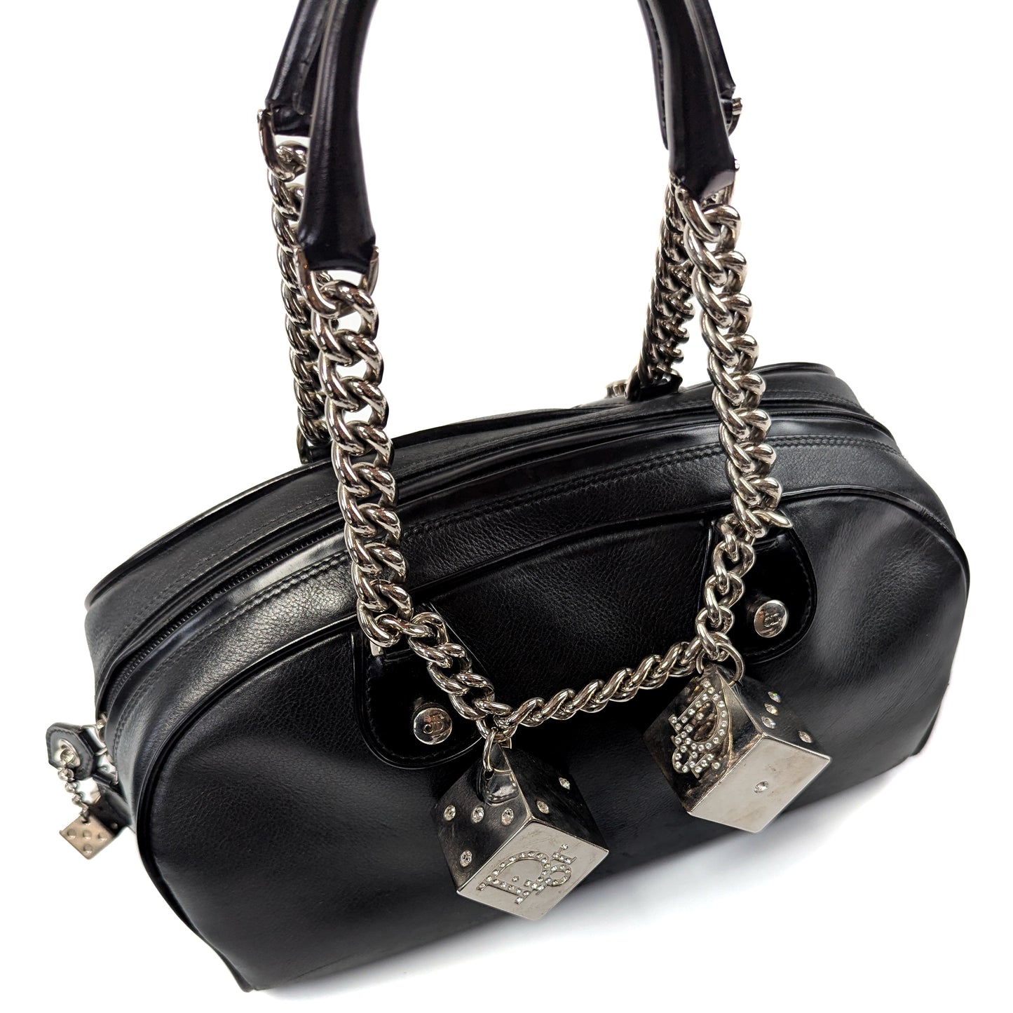 Dior "dice" Bowler Bag by Galliano