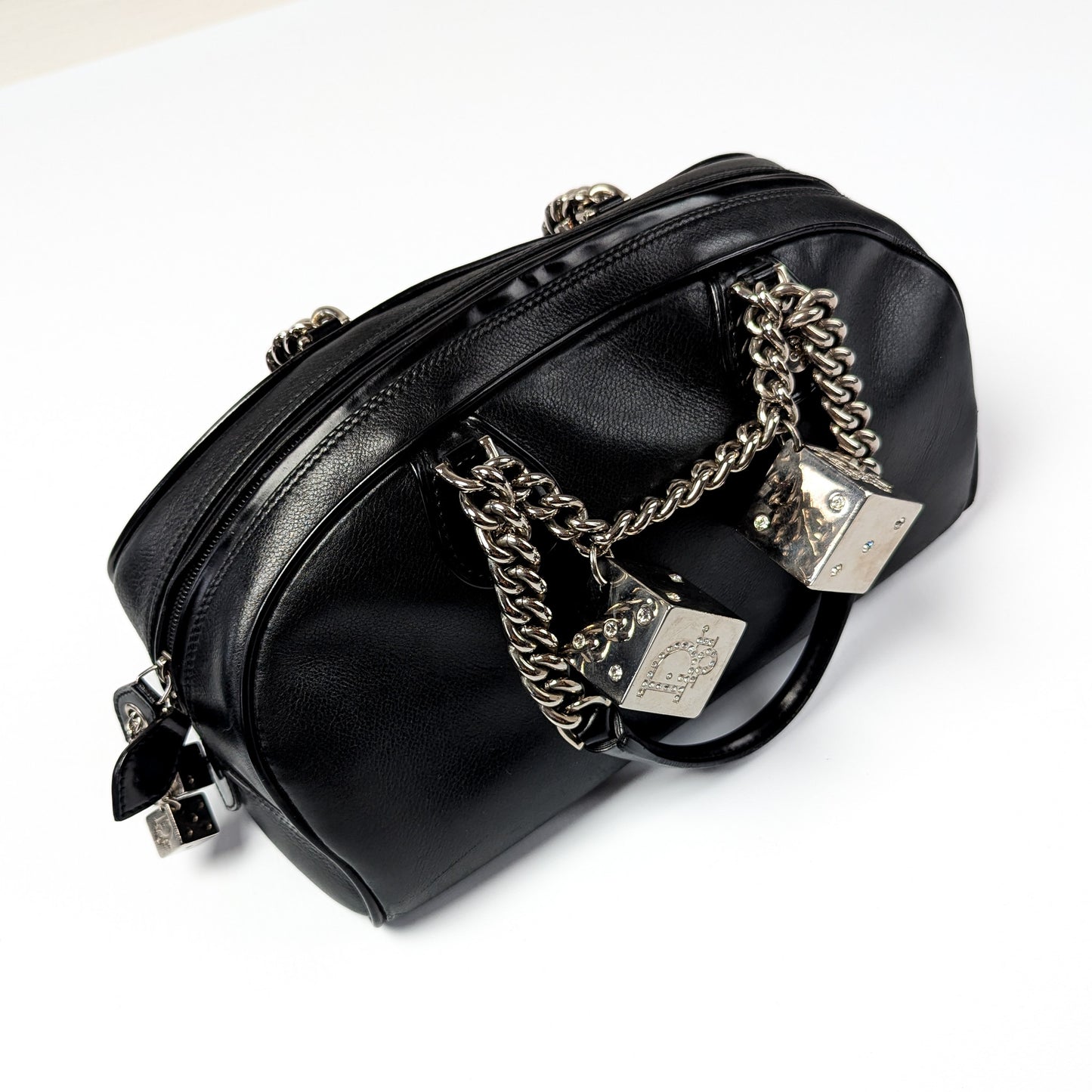 Dior "dice" Bowler Bag by Galliano