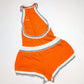 Dsquared2 orange shorts set