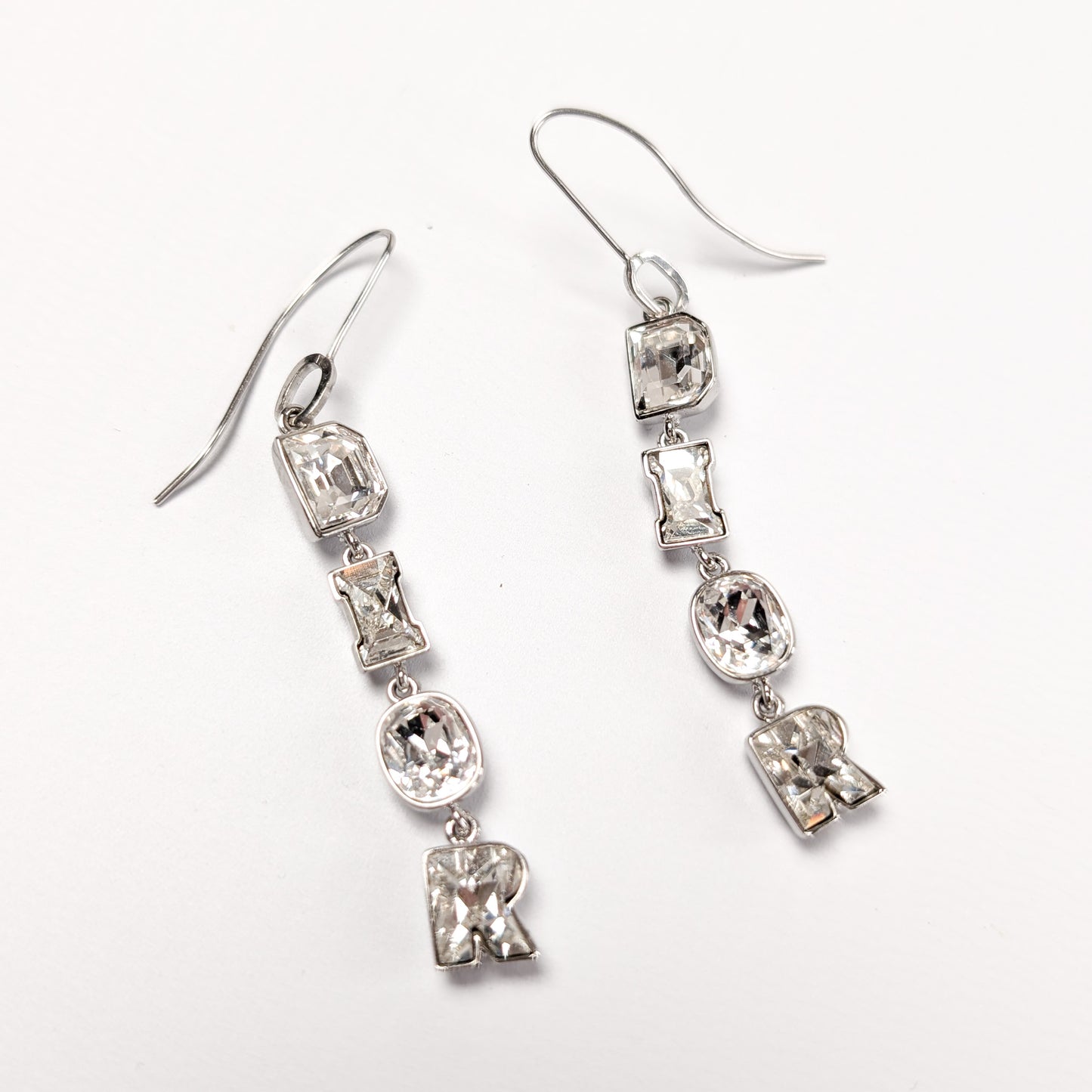 Dior rhinestone drop earrings by Galliano